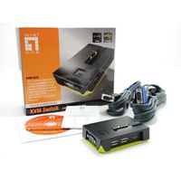 Miniatura 4 de CONMUTADOR 2 PCS KVM LEVEL ONE VGA USB KVM-0222