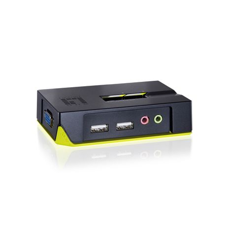 CONMUTADOR 2 PCS KVM LEVEL ONE VGA USB KVM-0221 - Imagen 2 de 9 CONMUTADOR 2 PCS KVM LEVEL ONE VGA USB KVM-0221 - Imagen 2 de 9