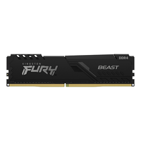 Miniatura 1 de MEMORIA 8 GB DDR4 3200 KINGSTON FURY BEAST BLACK CL16
