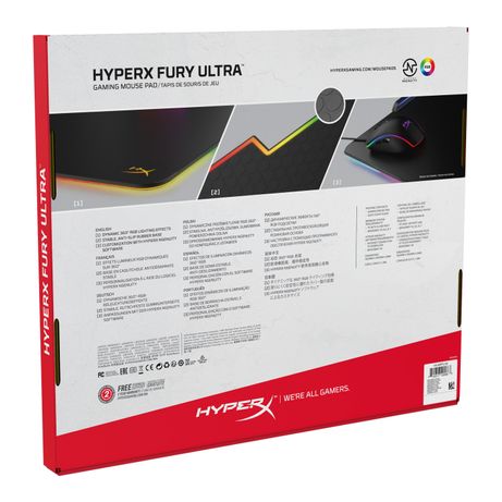 HYPERX FURY ULTRA RGB MOUSEPAD (MEDIUM) - Imagen 8 de 15 HYPERX FURY ULTRA RGB MOUSEPAD (MEDIUM) - Imagen 8 de 15