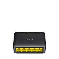 Miniatura 2 de SWITCH 5 PUERTOS 10/100/1000 CUDY GS105D NEGRO