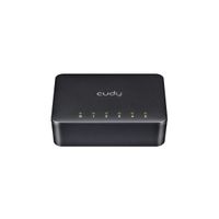 Miniatura 3 de SWITCH 5 PUERTOS 10/100/1000 CUDY GS105D NEGRO