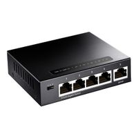 Miniatura 3 de SWITCH 5 PUERTOS 10/100/1000 CUDY GS105 NEGRO