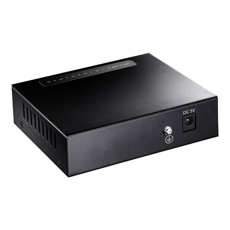 SWITCH 5 PUERTOS 10/100/1000 CUDY GS105 NEGRO - Imagen 4 de 5 SWITCH 5 PUERTOS 10/100/1000 CUDY GS105 NEGRO - Imagen 4 de 5