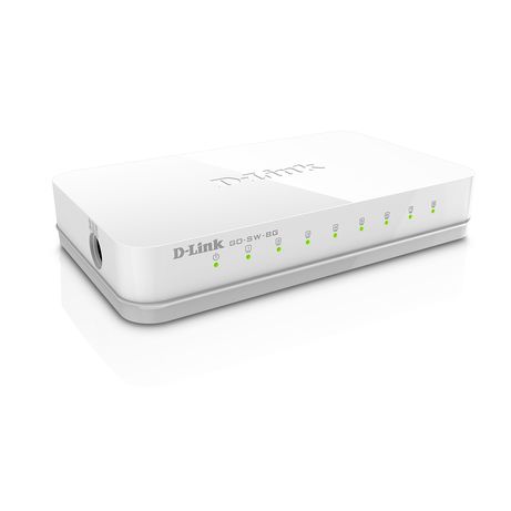 SWITCH 8 PUERTOS D-LINK GO-SW-8G 10/100/1000 - Imagen 5 de 6 SWITCH 8 PUERTOS D-LINK GO-SW-8G 10/100/1000 - Imagen 5 de 6