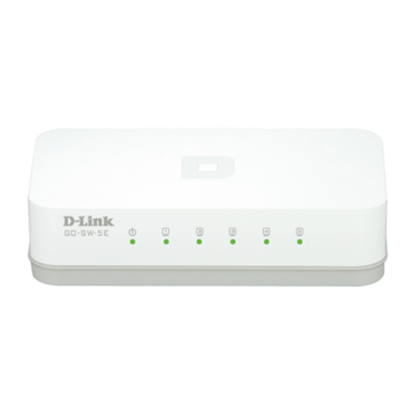 SWITCH 5 PUERTOS 10/100 D-LINK GO-SW-5E MINI - Imagen 1 de 2 SWITCH 5 PUERTOS 10/100 D-LINK GO-SW-5E MINI - Imagen 1 de 2