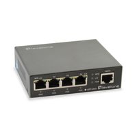 Miniatura 2 de SWITCH 5 PUERTOS 10/100/1000 LEVEL ONE POE GEP-0523