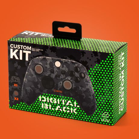 PROTECTOR SILICONA + GRIPS CAMO DIGITAL BLACK FR-TEC | XBOX X/S - Imagen 3 de 3 PROTECTOR SILICONA + GRIPS CAMO DIGITAL BLACK FR-TEC | XBOX X/S - Imagen 3 de 3