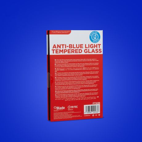 CRISTAL TEMPLADO FR-TEC ANTI LUZ AZUL | NINTENDO SWITCH - Imagen 4 de 4 CRISTAL TEMPLADO FR-TEC ANTI LUZ AZUL | NINTENDO SWITCH - Imagen 4 de 4