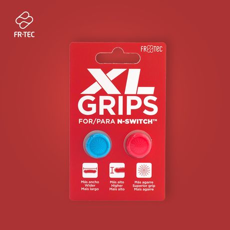 GRIPS FR-TEC PRO XL NEON BLUE/RED PARA NINTENDO SWITCH - Imagen 5 de 5 GRIPS FR-TEC PRO XL NEON BLUE/RED PARA NINTENDO SWITCH - Imagen 5 de 5