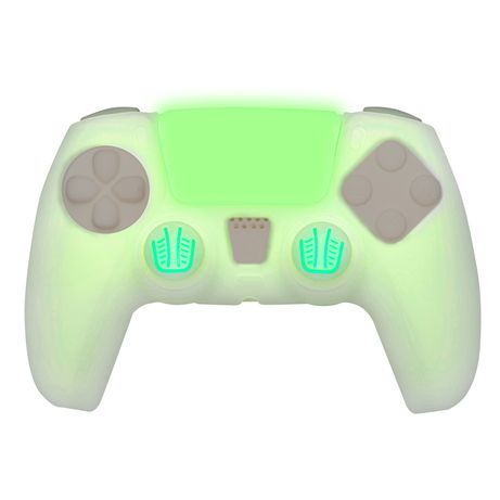 PROTECTOR SILICONA + GRIPS GLOW IN THE DARK FR-TEC | PS5 - Imagen 2 de 5 PROTECTOR SILICONA + GRIPS GLOW IN THE DARK FR-TEC | PS5 - Imagen 2 de 5