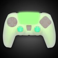 Miniatura 3 de PROTECTOR SILICONA + GRIPS GLOW IN THE DARK FR-TEC | PS5