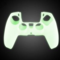 Miniatura 4 de PROTECTOR SILICONA + GRIPS GLOW IN THE DARK FR-TEC | PS5