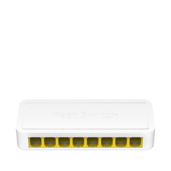 SWITCH 8 PUERTOS 10/100 CUDY FS108D BLANCO