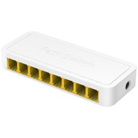 Miniatura 3 de SWITCH 8 PUERTOS 10/100 CUDY FS108D BLANCO