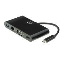 Miniatura 2 de DOCK UNIVERSAL EWENT EW9827 USB-C A HDMI/VGA/RJ45/USB