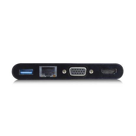 DOCK UNIVERSAL EWENT EW9827 USB-C A HDMI/VGA/RJ45/USB - Imagen 3 de 5 DOCK UNIVERSAL EWENT EW9827 USB-C A HDMI/VGA/RJ45/USB - Imagen 3 de 5