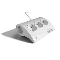 Miniatura 2 de REGLETA 5 TOMAS EWENT EW3935 +2 USB