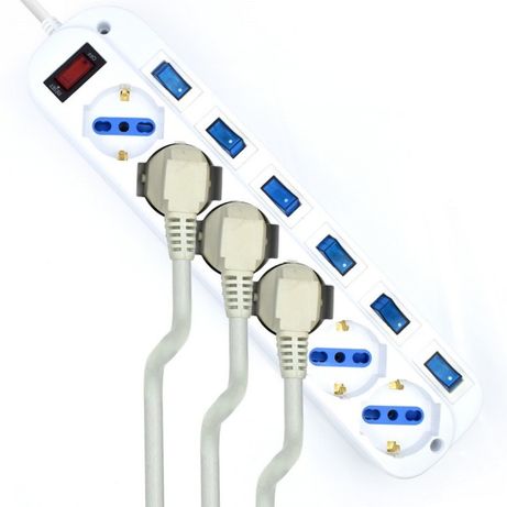 REGLETA 6 TOMAS CON INTERRUPTOR EWENT EW3932-5M - Imagen 5 de 6 REGLETA 6 TOMAS CON INTERRUPTOR EWENT EW3932-5M - Imagen 5 de 6
