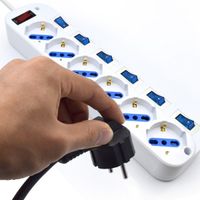 Miniatura 4 de REGLETA 6 TOMAS CON INTERRUPTOR EWENT EW3932-3M