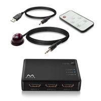 Miniatura 4 de SWITCH HDMI 4K EWENT EW1282 3 PUERTOS