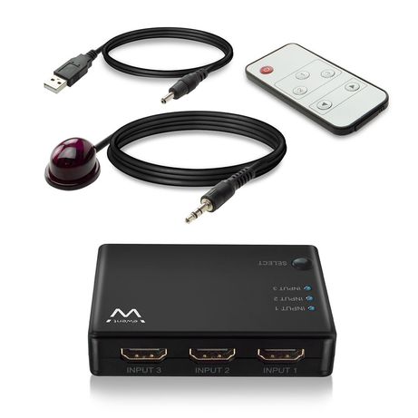 SWITCH HDMI 4K EWENT EW1282 3 PUERTOS - Imagen 4 de 7 SWITCH HDMI 4K EWENT EW1282 3 PUERTOS - Imagen 4 de 7