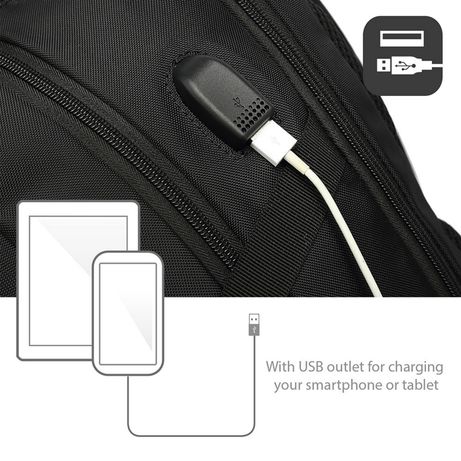 MOCHILA PORTATIL 15.6" EWENT EW2526 PUERTO USB - Imagen 4 de 6 MOCHILA PORTATIL 15.6" EWENT EW2526 PUERTO USB - Imagen 4 de 6