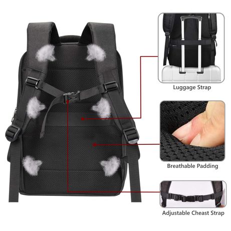 MOCHILA PORTATIL 15.6" EWENT EW2526 PUERTO USB - Imagen 6 de 6 MOCHILA PORTATIL 15.6" EWENT EW2526 PUERTO USB - Imagen 6 de 6
