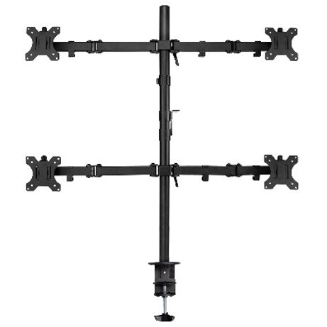 SOPORTE TV MESA 4 MONITORES HASTA 27" EWENT EW1514 - Imagen 2 de 4 SOPORTE TV MESA 4 MONITORES HASTA 27" EWENT EW1514 - Imagen 2 de 4