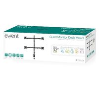 Miniatura 4 de SOPORTE TV MESA 4 MONITORES HASTA 27" EWENT EW1514