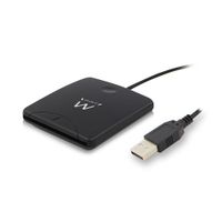 Miniatura 2 de LECTOR DNI ELECTRONICO + TARJETA SANITARIA EWENT EW1052
