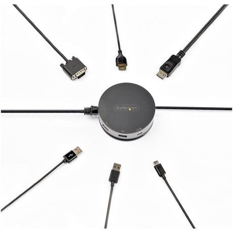 DOKING STATION STARTECH 2XHK UNIVERSAL LAPTOP USB-C/USB 3.0 100W PD - Imagen 4 de 8 DOKING STATION STARTECH 2XHK UNIVERSAL LAPTOP USB-C/USB 3.0 100W PD - Imagen 4 de 8