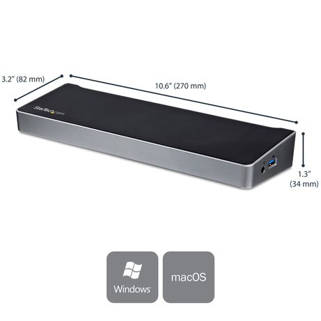 DOCKING STATION PARA PORTATIL PD USB-C 4K 3 MONITOR - Imagen 3 de 7 DOCKING STATION PARA PORTATIL PD USB-C 4K 3 MONITOR - Imagen 3 de 7