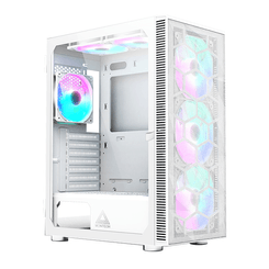 Caja MONTECH  X3 MESH RGB Blanco