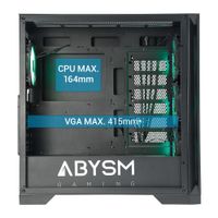 Miniatura 6 de Caja ABYSM  Danube Mura BX300 Black ARGB RGB Negro
