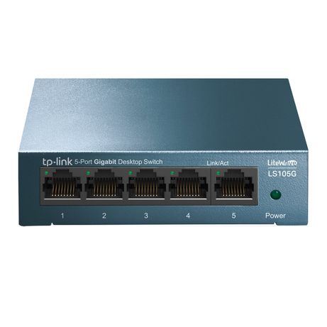 SWITCH 5 PUERTOS 10/100/1000 TP-LINK LS105G - Imagen 2 de 3 SWITCH 5 PUERTOS 10/100/1000 TP-LINK LS105G - Imagen 2 de 3