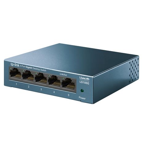 SWITCH 5 PUERTOS 10/100/1000 TP-LINK LS105G - Imagen 3 de 3 SWITCH 5 PUERTOS 10/100/1000 TP-LINK LS105G - Imagen 3 de 3
