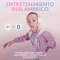 Miniatura 10 de AURICULARES INALAMBRICOS GAMING LOGITECH G735 LIGHTSYNC RGB - BLANCOS