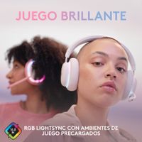 Miniatura 12 de AURICULARES INALAMBRICOS GAMING LOGITECH G735 LIGHTSYNC RGB - BLANCOS