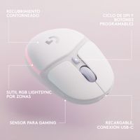 Miniatura 8 de RATON GAMING INALAMBRICO LOGITECH G705 - BLANCO