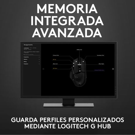 RATON GAMING LOGITECH G502 HERO | HIGH PERFORMANCE | 16000DPI - Imagen 20 de 21 RATON GAMING LOGITECH G502 HERO | HIGH PERFORMANCE | 16000DPI - Imagen 20 de 21