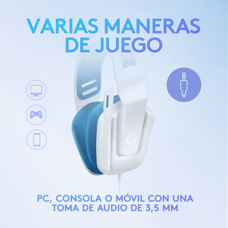 AURICULARES GAMING LOGITECH G335 - BLANCO - Imagen 14 de 22 AURICULARES GAMING LOGITECH G335 - BLANCO - Imagen 14 de 22