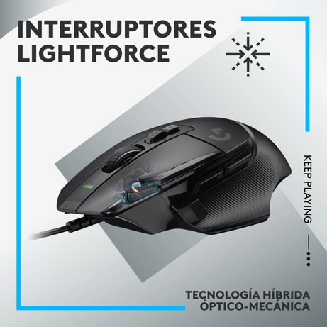 RATON GAMING LOGITECH G502 X - NEGRO - Imagen 3 de 8 RATON GAMING LOGITECH G502 X - NEGRO - Imagen 3 de 8