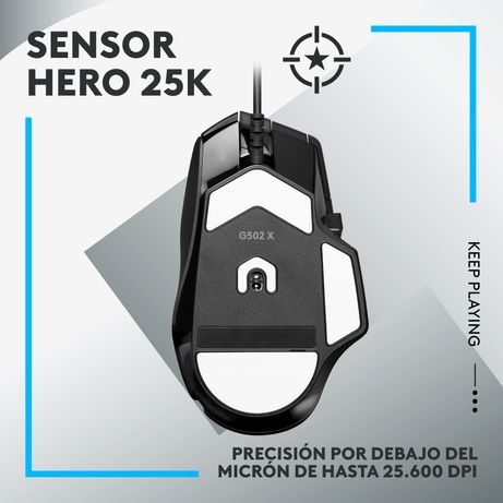 RATON GAMING LOGITECH G502 X - NEGRO - Imagen 5 de 8 RATON GAMING LOGITECH G502 X - NEGRO - Imagen 5 de 8