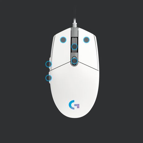 RATON GAMING LOGITECH G203 LIGHTSYNC - BLANCO - Imagen 5 de 10 RATON GAMING LOGITECH G203 LIGHTSYNC - BLANCO - Imagen 5 de 10