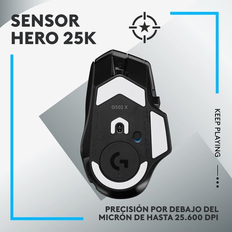 RATON INALAMBRICO GAMING LOGITECH G G502 X LIGHTSPEED - NEGRO - Imagen 5 de 7 RATON INALAMBRICO GAMING LOGITECH G G502 X LIGHTSPEED - NEGRO - Imagen 5 de 7