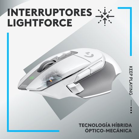 RATON INALAMBRICO GAMING LOGITECH G G502 X LIGHTSPEED - BLANCO - Imagen 3 de 7 RATON INALAMBRICO GAMING LOGITECH G G502 X LIGHTSPEED - BLANCO - Imagen 3 de 7