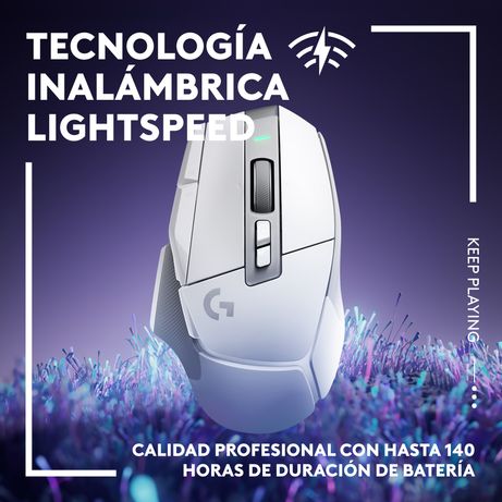 RATON INALAMBRICO GAMING LOGITECH G G502 X LIGHTSPEED - BLANCO - Imagen 4 de 7 RATON INALAMBRICO GAMING LOGITECH G G502 X LIGHTSPEED - BLANCO - Imagen 4 de 7