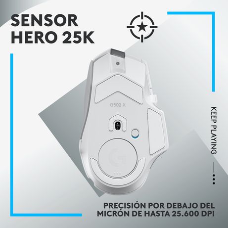 RATON INALAMBRICO GAMING LOGITECH G G502 X LIGHTSPEED - BLANCO - Imagen 5 de 7 RATON INALAMBRICO GAMING LOGITECH G G502 X LIGHTSPEED - BLANCO - Imagen 5 de 7