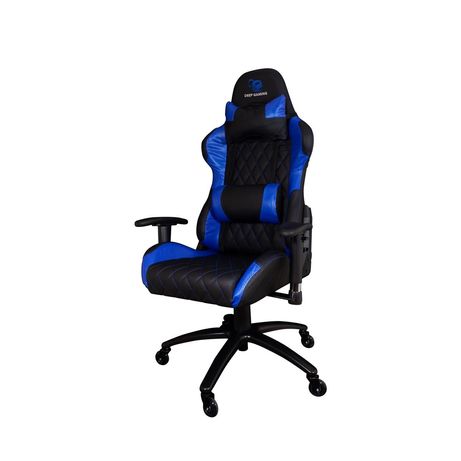 SILLA GAMING COOLBOX DEEPGAMING DEEPCOMMAND2 NEGRO/AZUL - Imagen 3 de 9 SILLA GAMING COOLBOX DEEPGAMING DEEPCOMMAND2 NEGRO/AZUL - Imagen 3 de 9